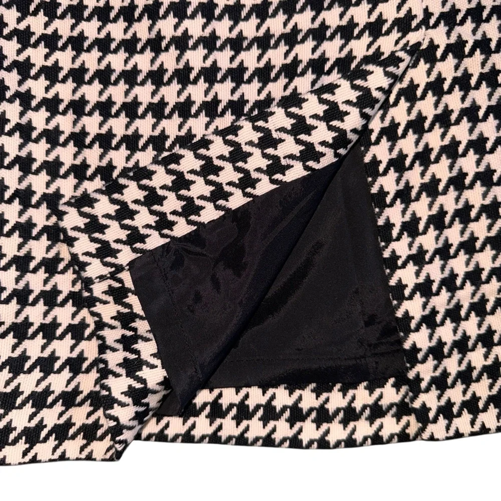 NWT Calvin Klein Black & White Career Knit Knee Length Pencil Skirt – Size 2 - Picture 11 of 16